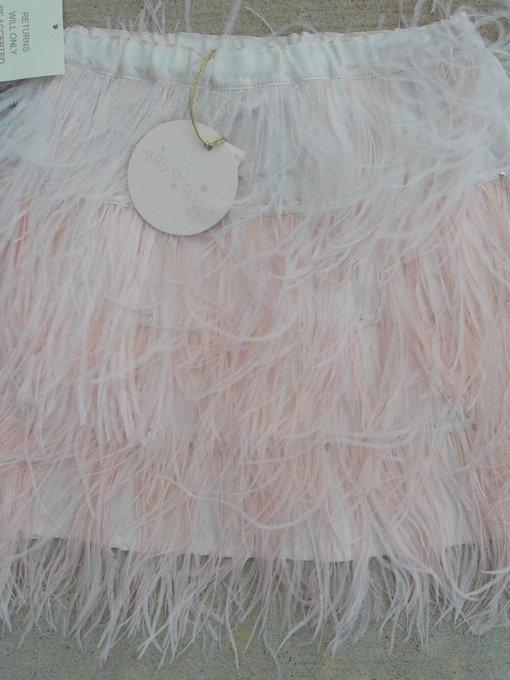 Tutu Du Monde Feathered Pink Mini Skirt